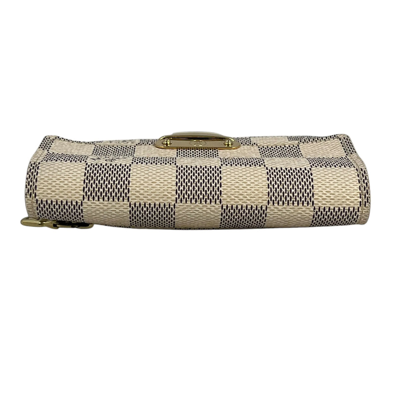 Louis Vuitton Damier Portefeuille Koala Compact Wallet - White