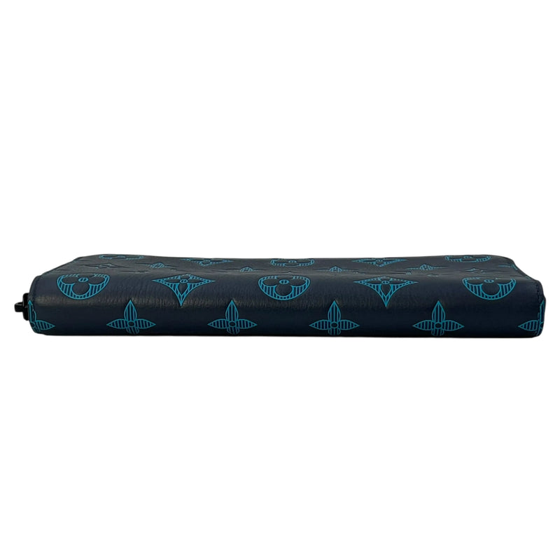 Louis Vuitton Vertical Zippy Long Wallet - Navy