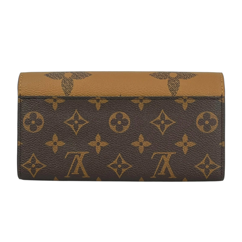 Louis Vuitton Monogram Giant Reverse Saleh Long Wallet - Brown
