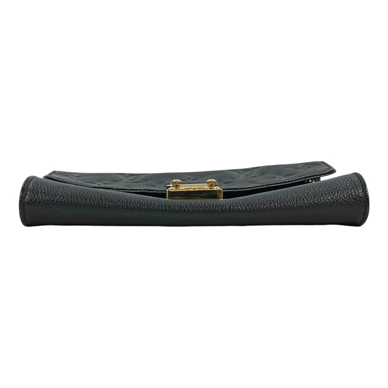 Louis Vuitton Empreinte Pochette Saint Germain Chain Shoulder Wallet - Black