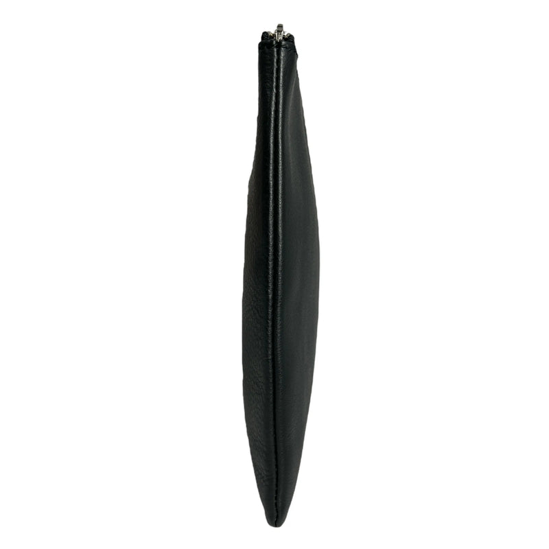 Balenciaga Leather Clutch Bag - Black