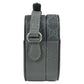 GUCCI GG Supreme Small Faux Leather Cross Body Bag - Gray