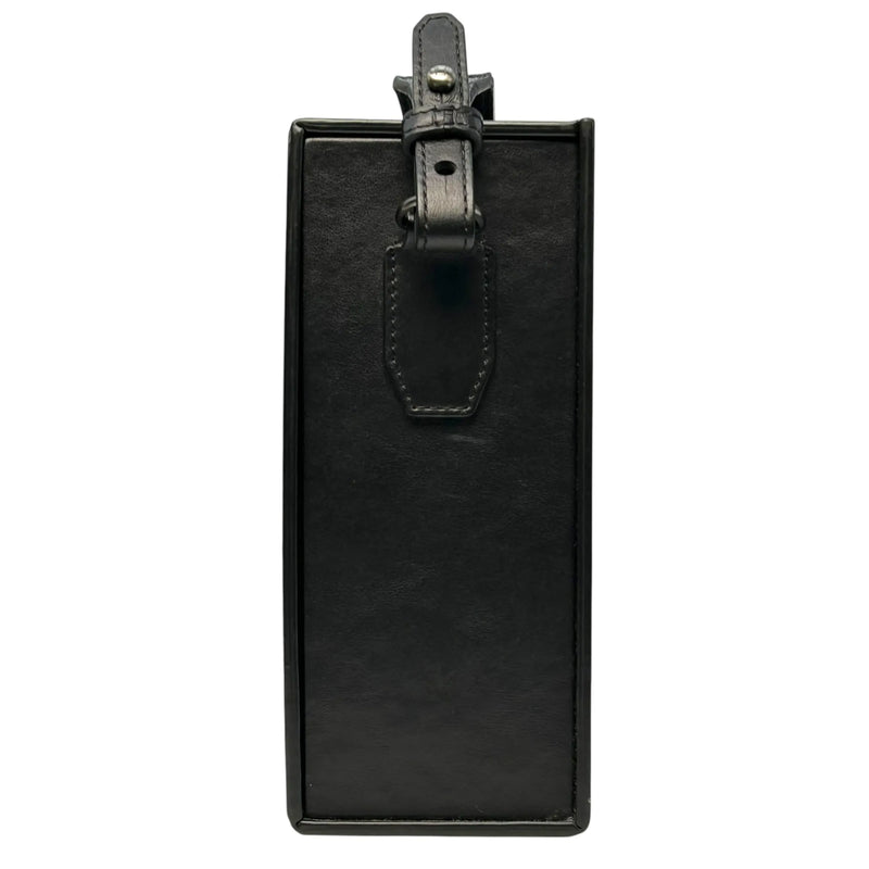 Fendi Roma Vertical Box Shoulder Bag - Black