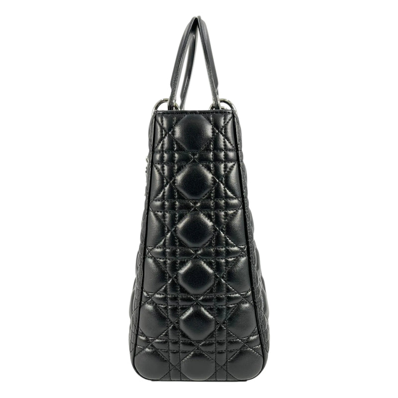 Dior Lady Dior Large Hand Bag - Black