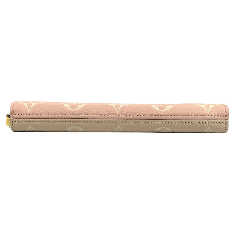 Louis Vuitton Monogram Empreinte Zippy Long Wallet - Pink