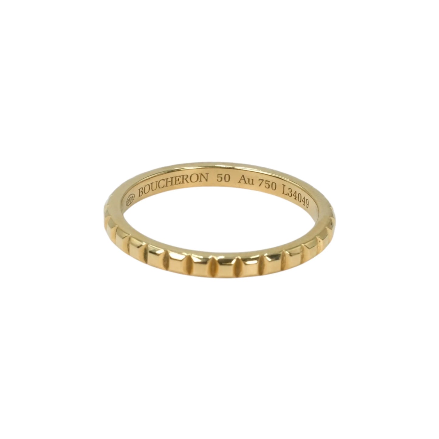 BOUCHERON Clou de Paris Ring 18KYG Jewelry