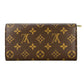 Louis Vuitton Monogram Pochette Portemonnaie Credit Long Wallet - 34697