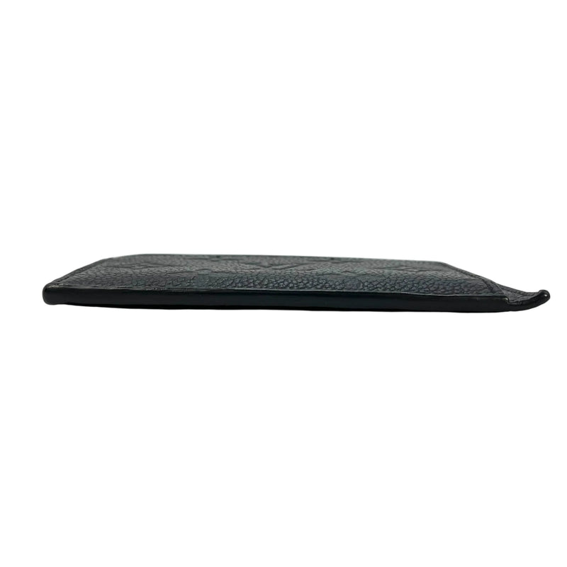 Louis Vuitton Monogram Empreinte Porte Cartes Card Case - Black