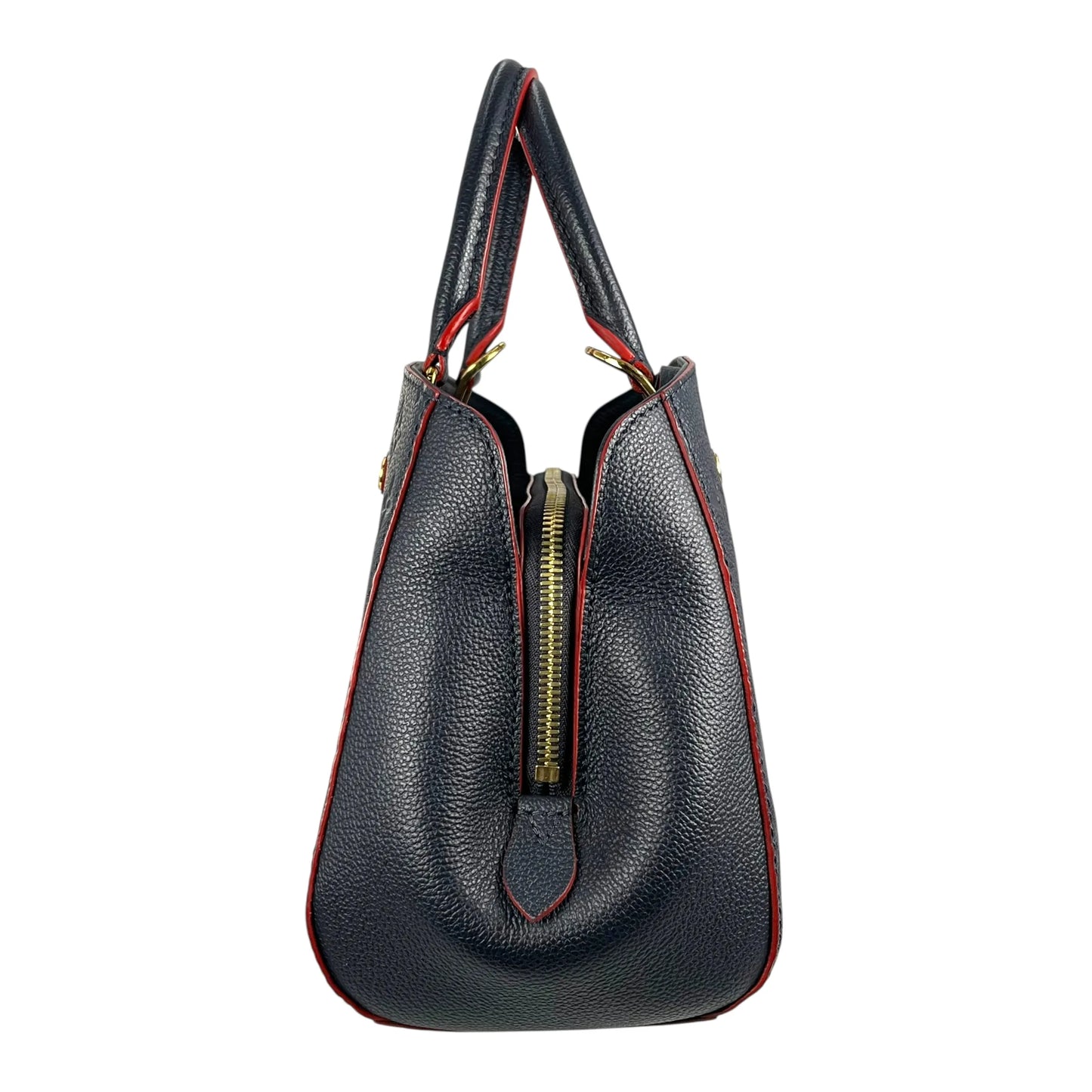 Louis Vuitton Monogram Empreinte Montaigne BB Hand Bag - Navy