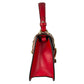 GUCCI Sylvie Chain Mini Hand Bag Shoulder Bag - Red