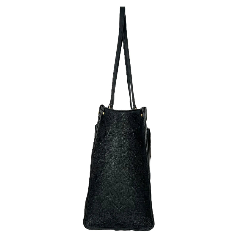 Louis Vuitton On The Go MM Hand Bag Tote Bag - Noir Black - 33901