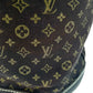 Louis Vuitton Monogram Mini Lin Bucket Bag Hand Bag - Darkbrown