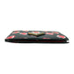 Prada Heart Print Compact Wallet - Black