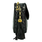 CHANEL Matelasse Tassel Chain Shoulder Bag - Black
