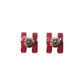 Hermès Mini Pop H Earring - Pink - Metal