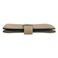 HERMES Bean Mini Business Card Holder Compact Wallet - Beige