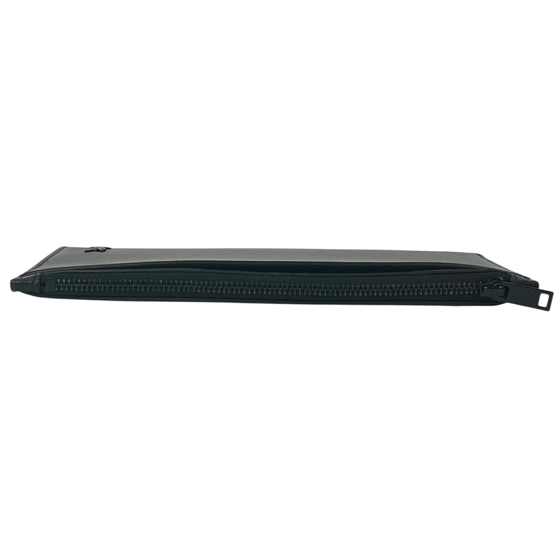 SAINT LAURENT Leather Pouch Long Wallet - Black