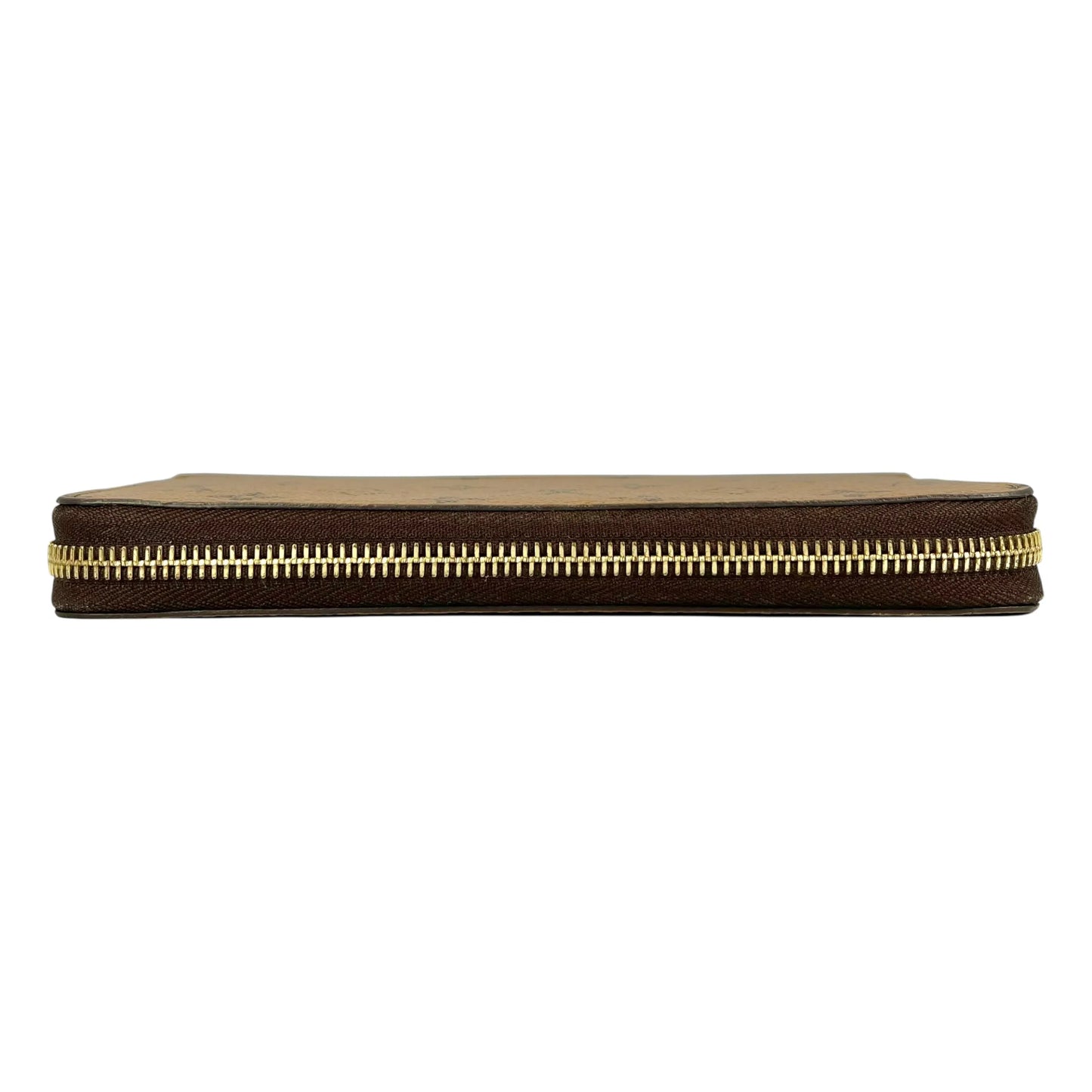 LOUIS VUITTON Monogram Reverse Zippy Long Wallet - Brown