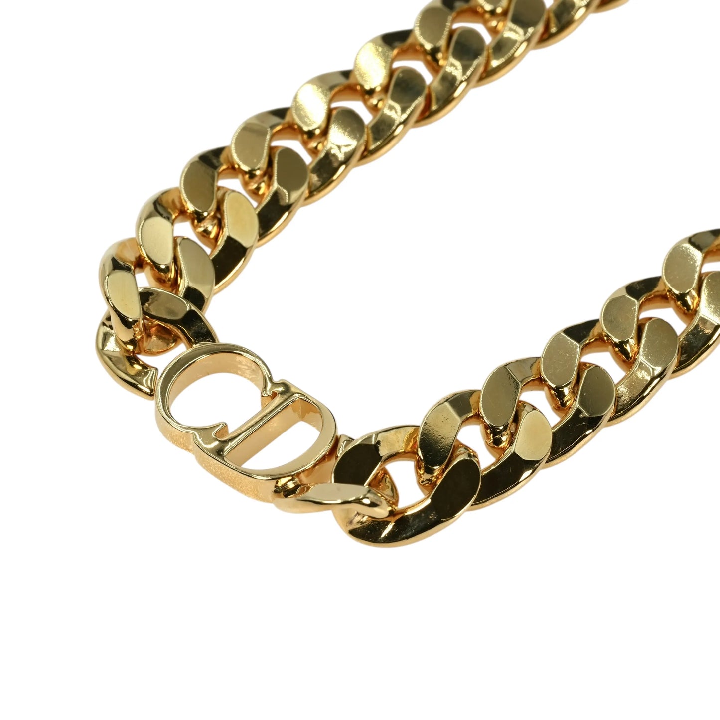 Dior CD チェーン リンク ネックレス - メタル