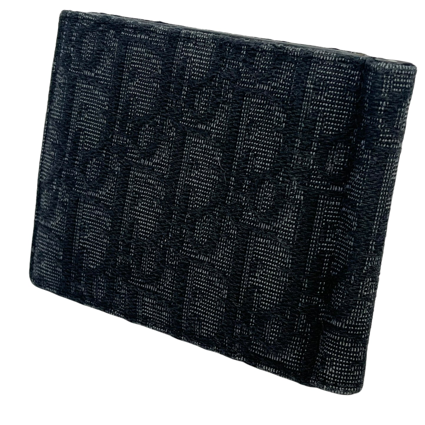 Dior Oblique Jacquard Compact Wallet
