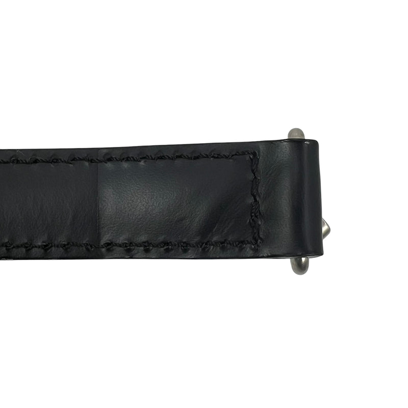 Louis Vuitton Black Leather Strap