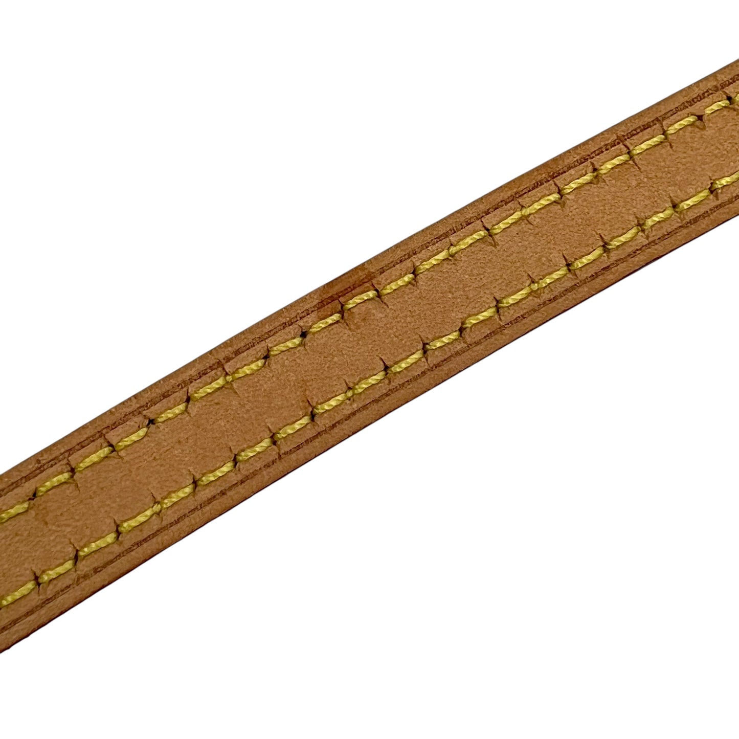 Louis Vuitton Brown Cowhide Leather Strap