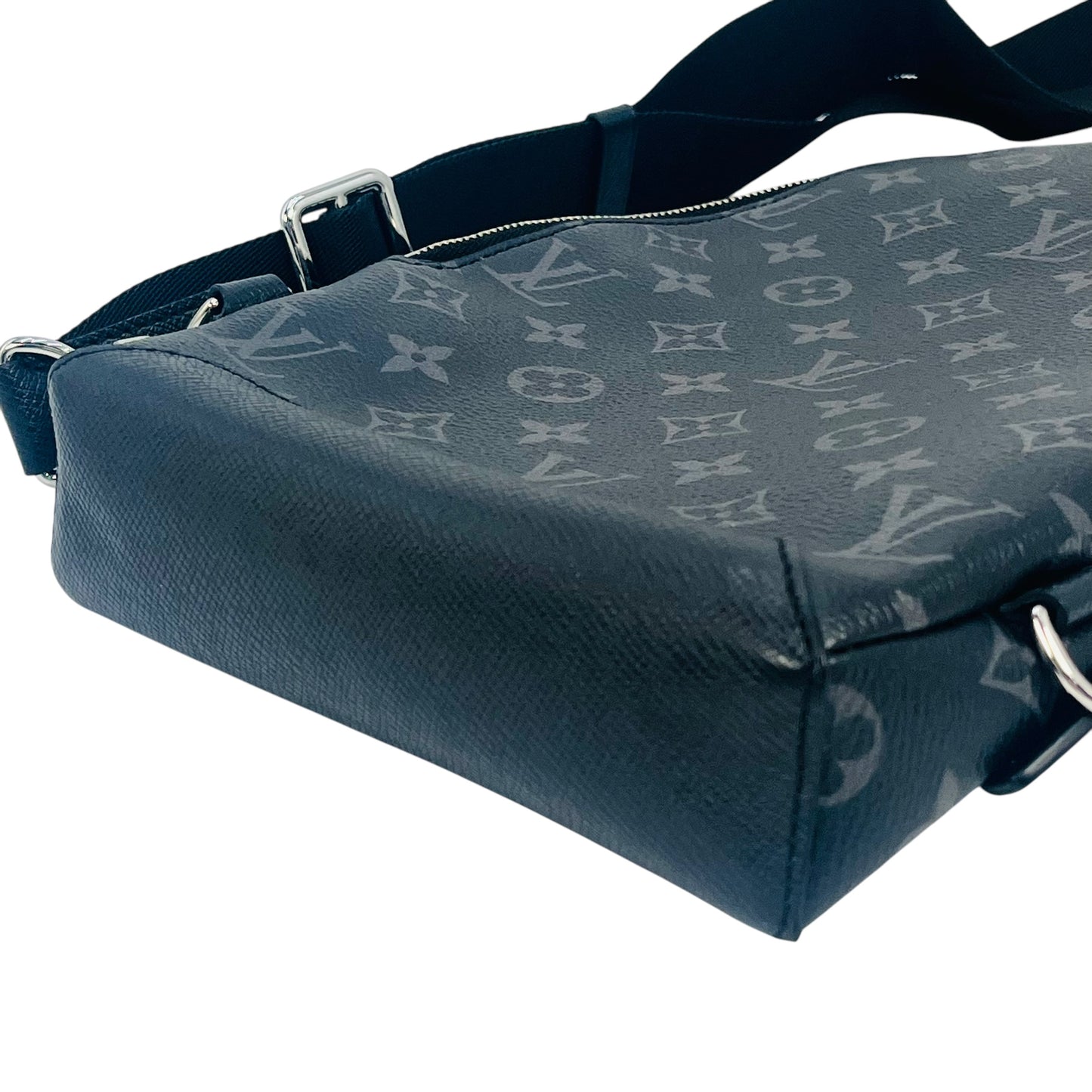Louis Vuitton Monograｍ Duo Sling Body Bag - Black