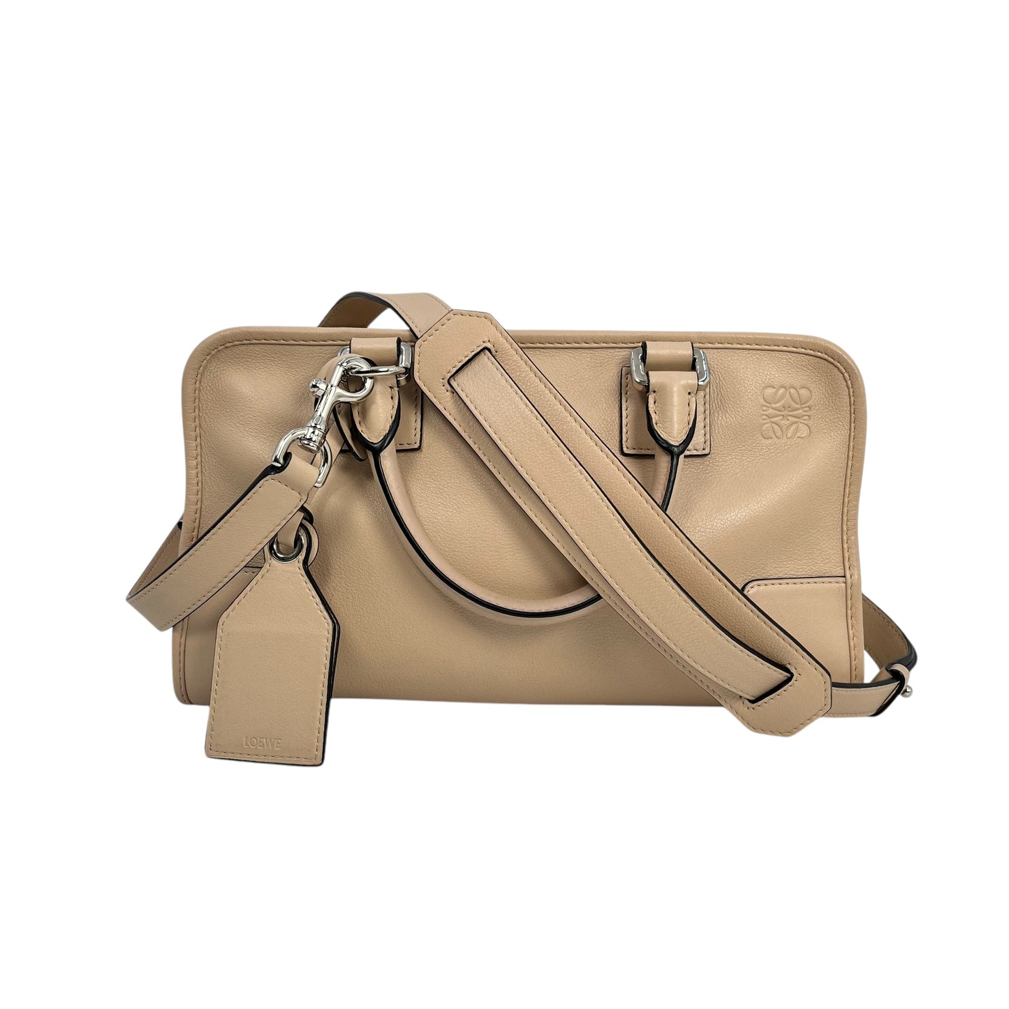 LOEWE Amazona 28 Shoulder Bag Beige