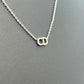 Dior Clair D Lune Necklace Metal and Crystal