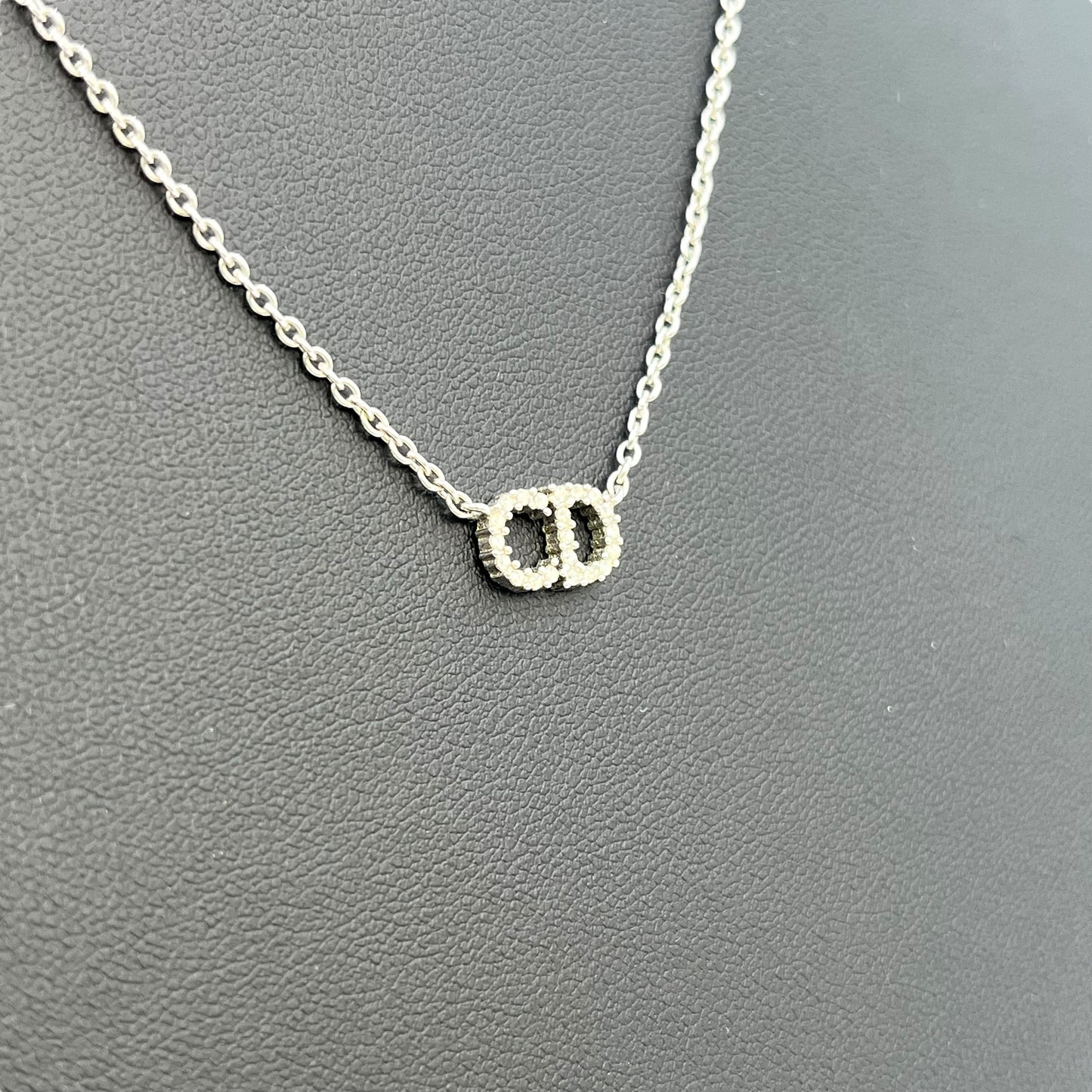 Dior Clair D Lune Necklace Metal and Crystal