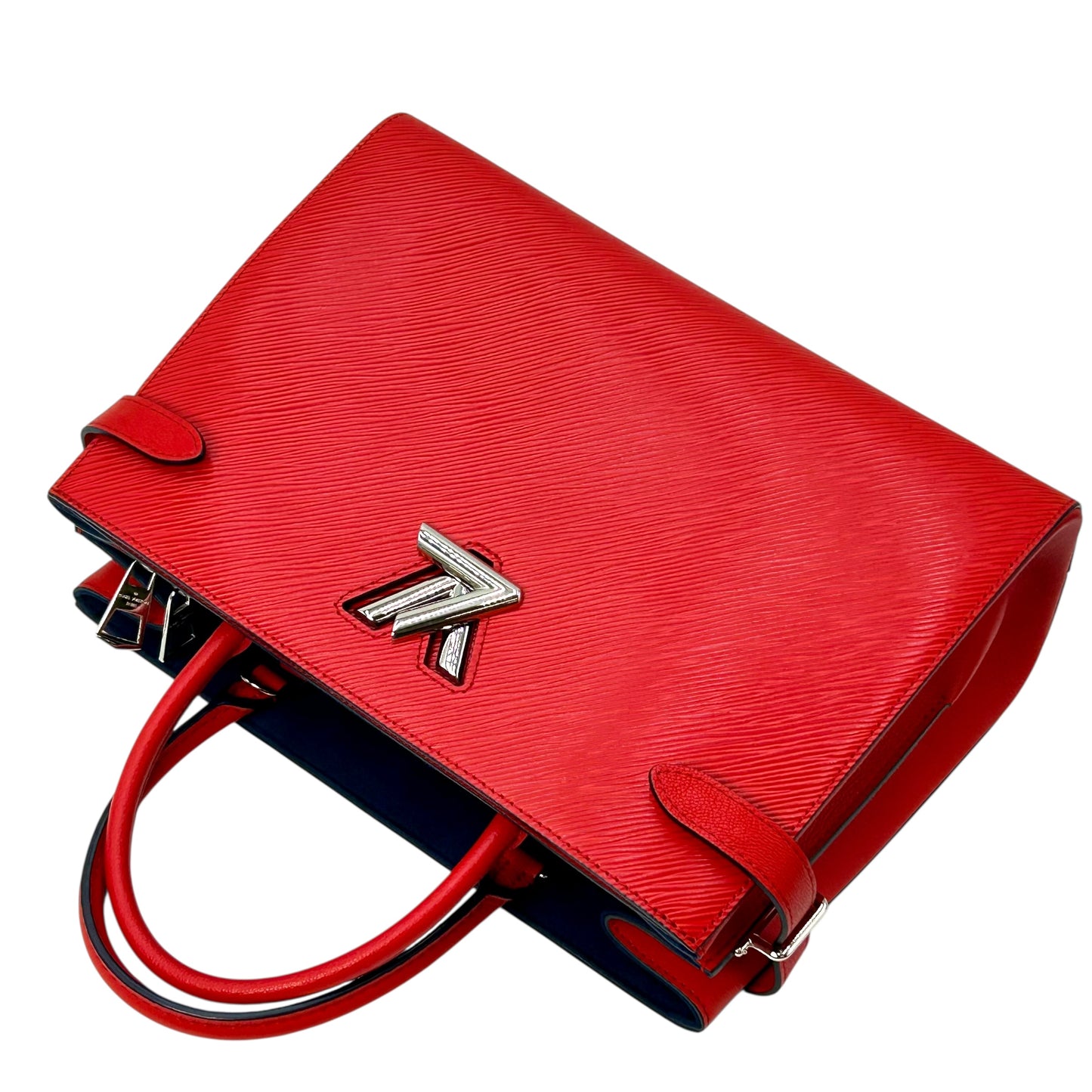 Louis Vuitton ツイスト トート コクリコ エピ レザー ハンドバッグ - レッド