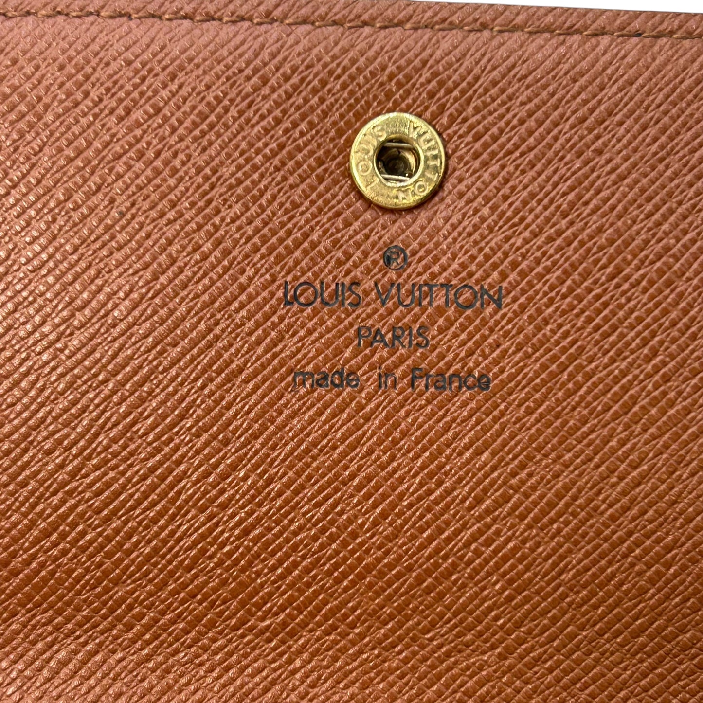 Louis Vuitton Monogram Porte Tresor International Long Wallet