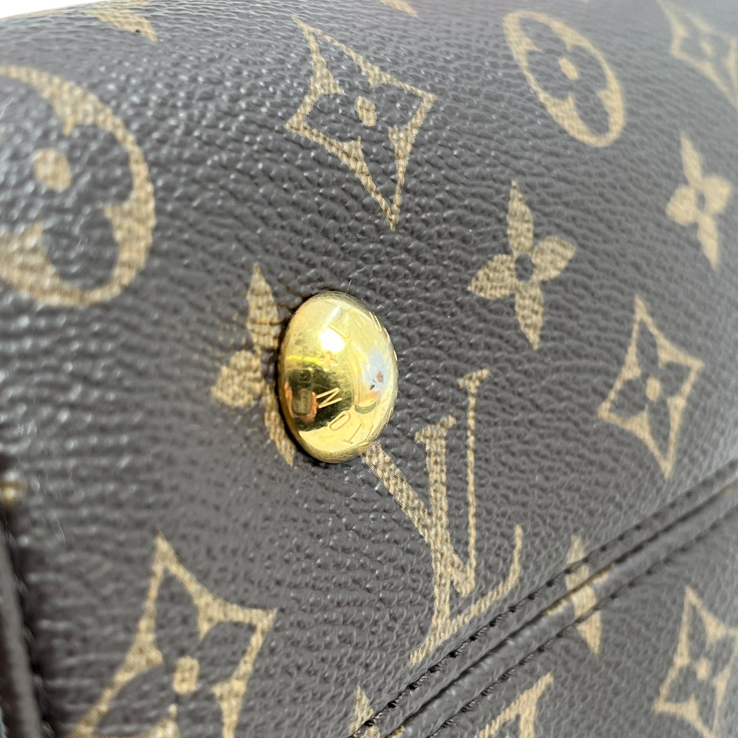 Louis Vuitton Monogram Tuileries Hand Bag - Brown