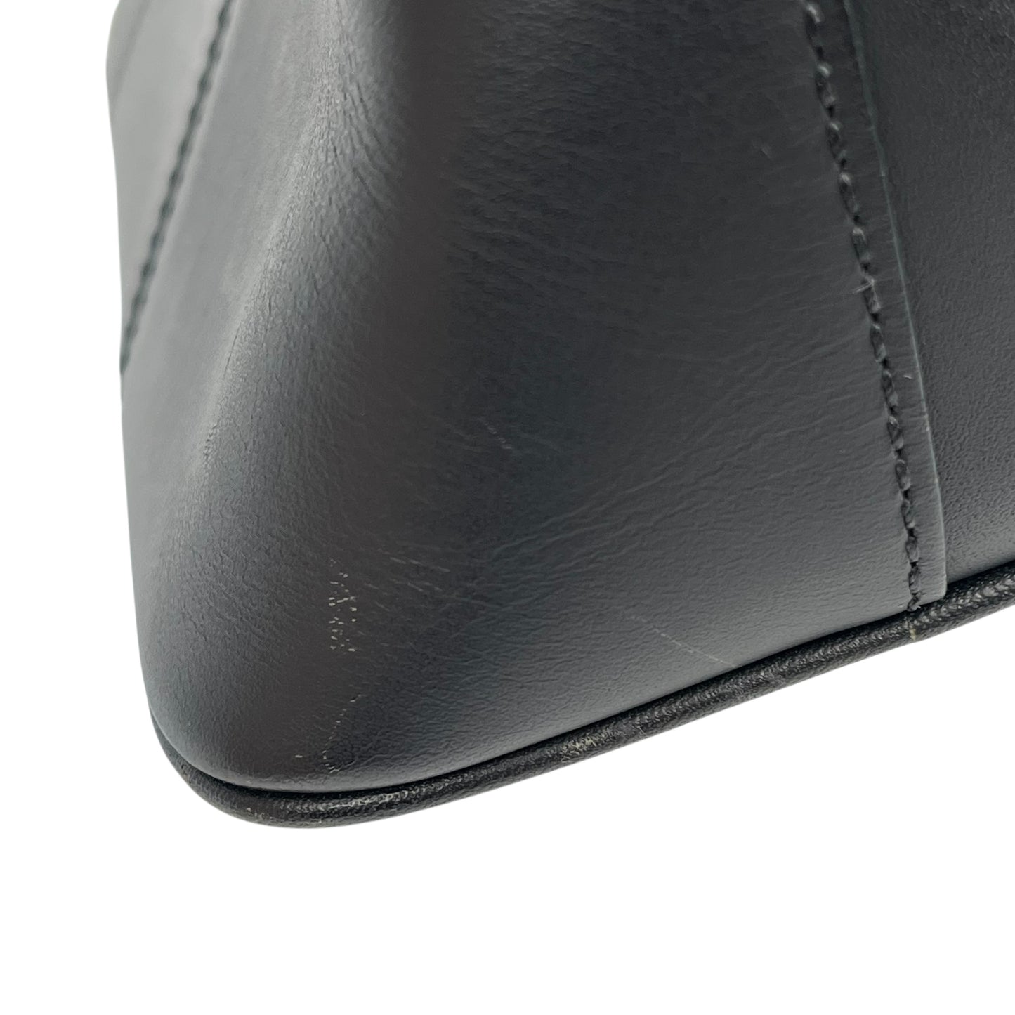 BURBERRY Leather Hand Bag - Black