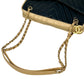 CHANEL Chevron V-Stitch Coco Mark Hand Bag