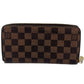Louis Vuitton Damier Graphite Zippy Long Wallet - Brown - CA2187
