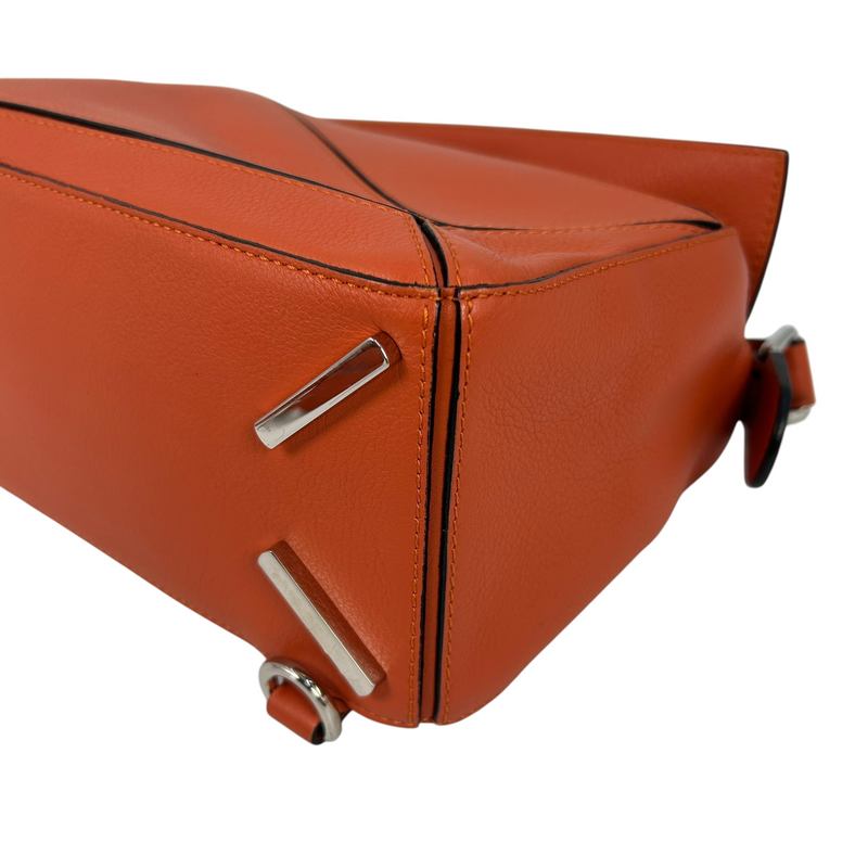LOEWE Puzzle Bag Small Orange Hand Bag Shoulder Bag