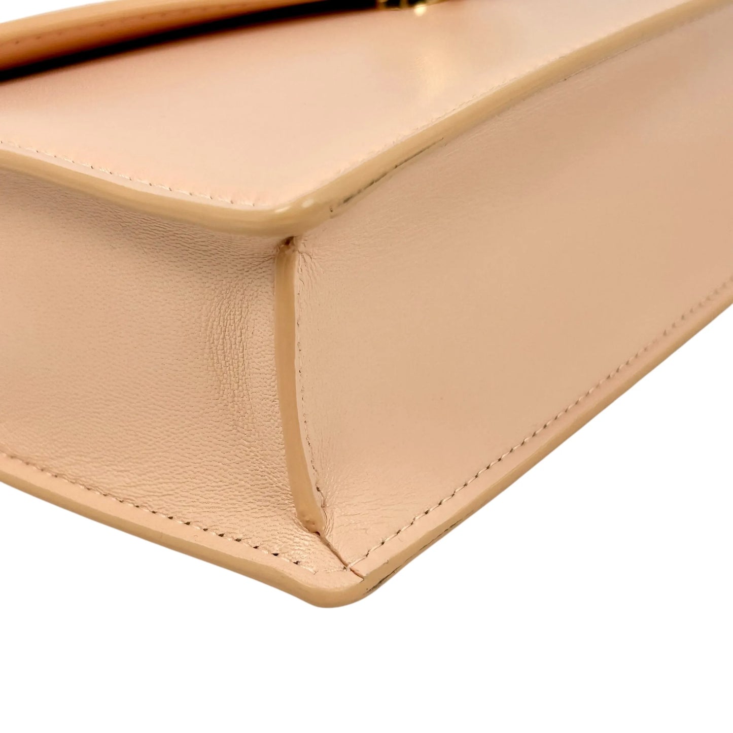 BVLGARI Serpenti Forever Chain Shoulder Bag - Pink Beige 