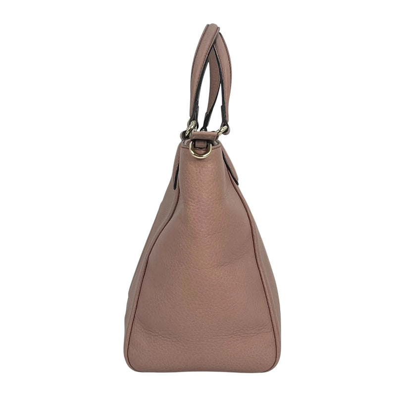 GUCCI Soho Interloking Tote Bag Shoulder Bag - Pink