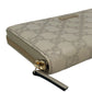 GUCCI Round Zipper Long Wallet - Beige