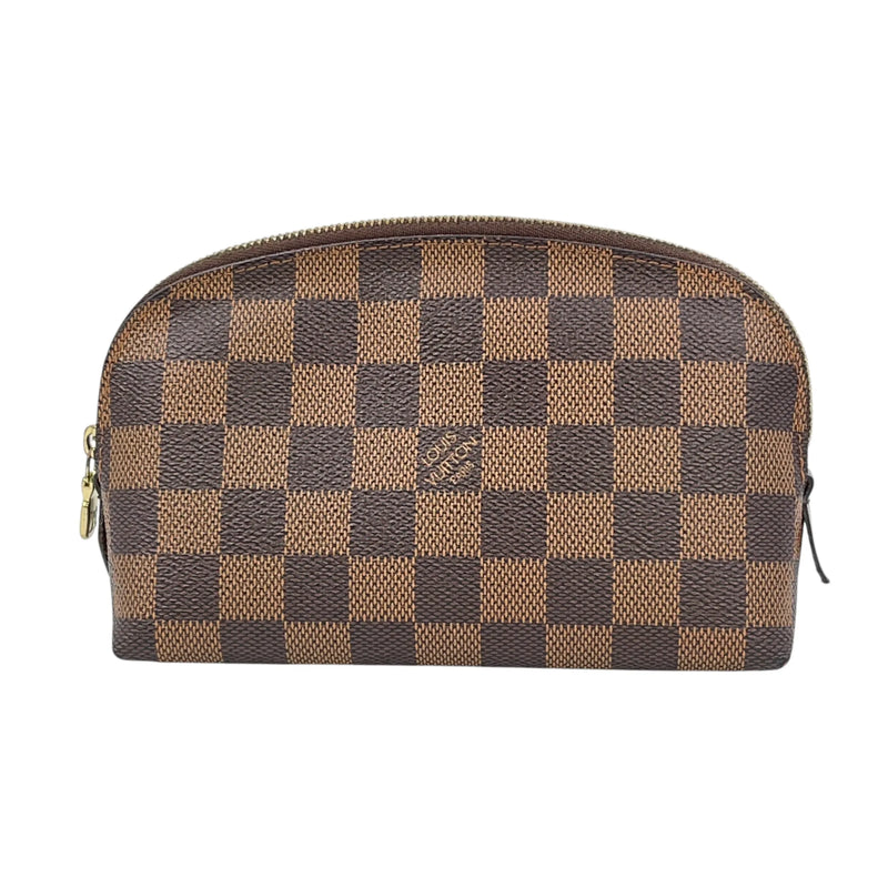 Louis Vuitton Damier Azur Pochette Cosmetic Pouch - Brown - SR4132