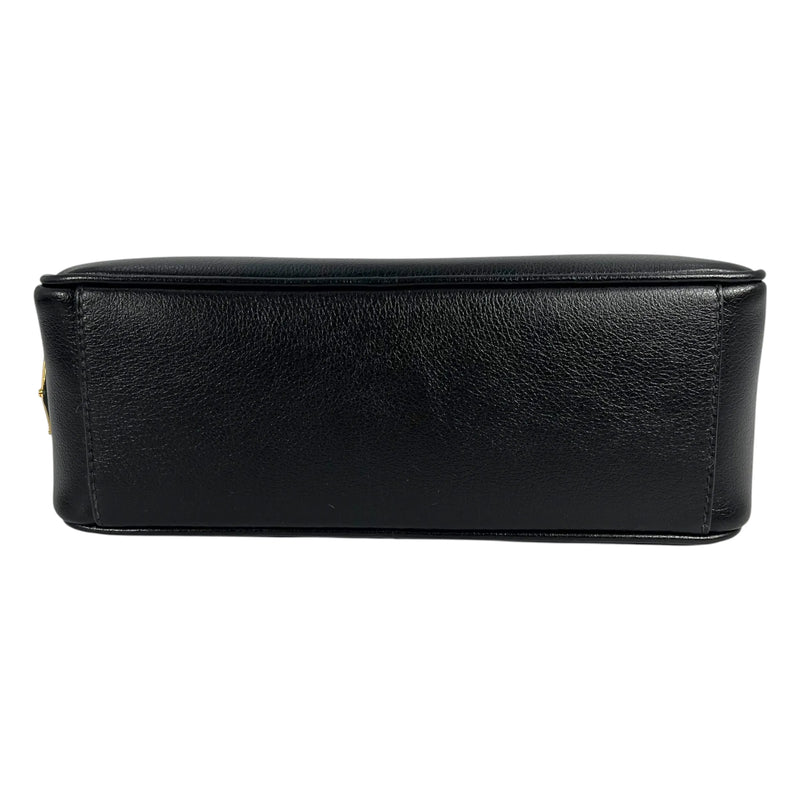 PRADA Saffiano Leather Shoulder Bag - Black