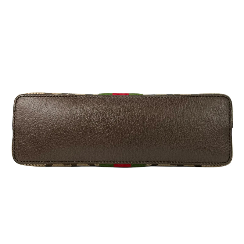 GUCCI Ophidia Jumbo GG Small Shoulder Bag - Brown