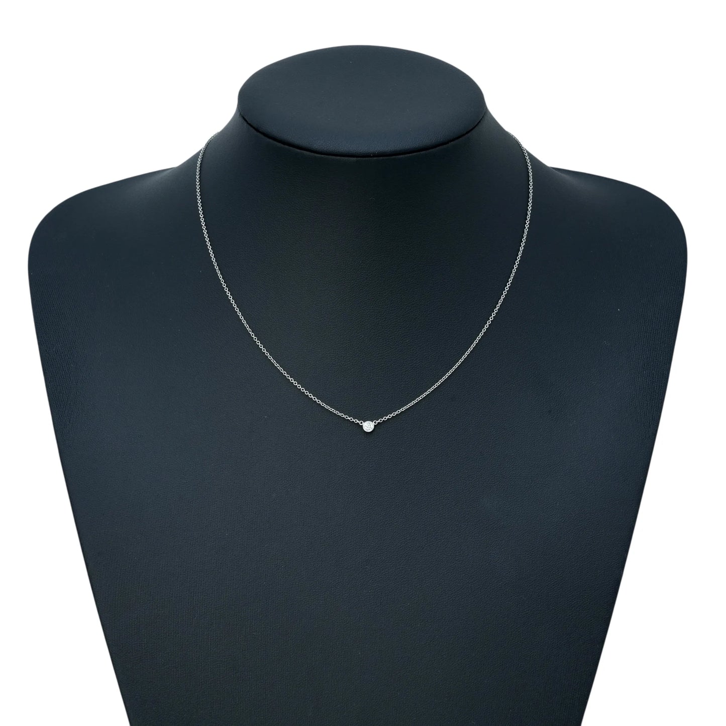 Tiffany & Co By The Yard Diamond Platinum Necklace - 34185