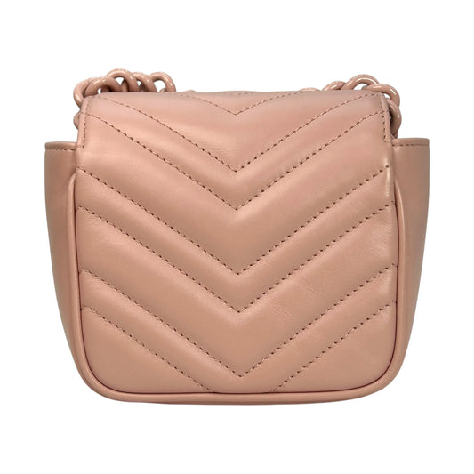 GUCCI GG Marmont Mini Bag Shoulder Bag - Pink
