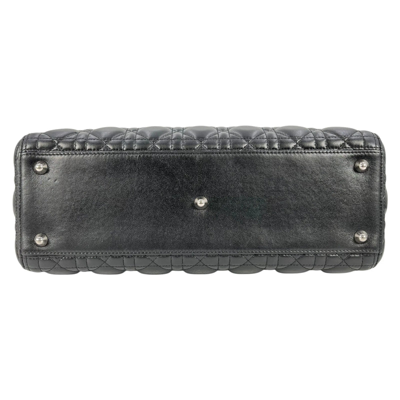 Dior Lady Dior Large Hand Bag - Black