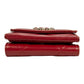 CHANEL Materasse Chanel 19 Compact Wallet - Red
