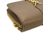 Saint Laurent YSL Zippy Compact Wallet - Beige
