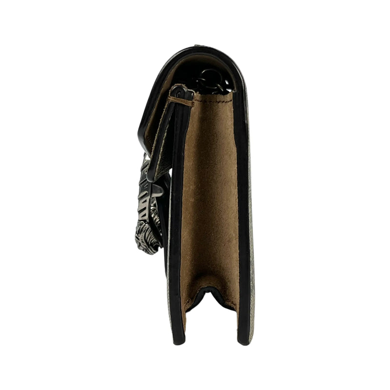 GUCCI Dionysus GG Supreme Mini Bag Shoulder Bag - Beige