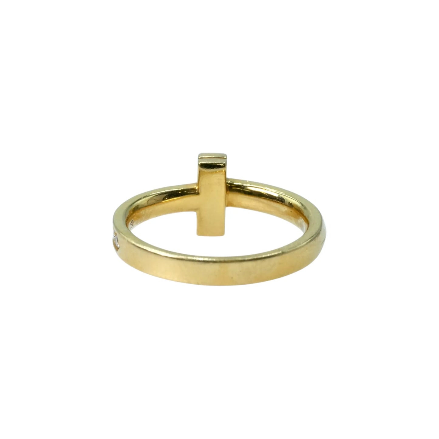 Tiffany T1 Narrow Diamond Ring Jewelry - 18KYG